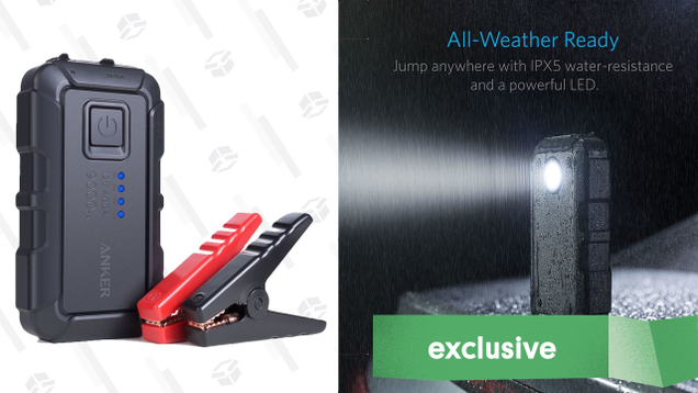 Anker PowerCore Jump Starter Mini | $60 | Amazon | Promo code ROAVKJ33